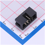 IDC連接器 2.54mm 每排P數:4 排數:2 KH-2.54PH180-2X4P-L8.9